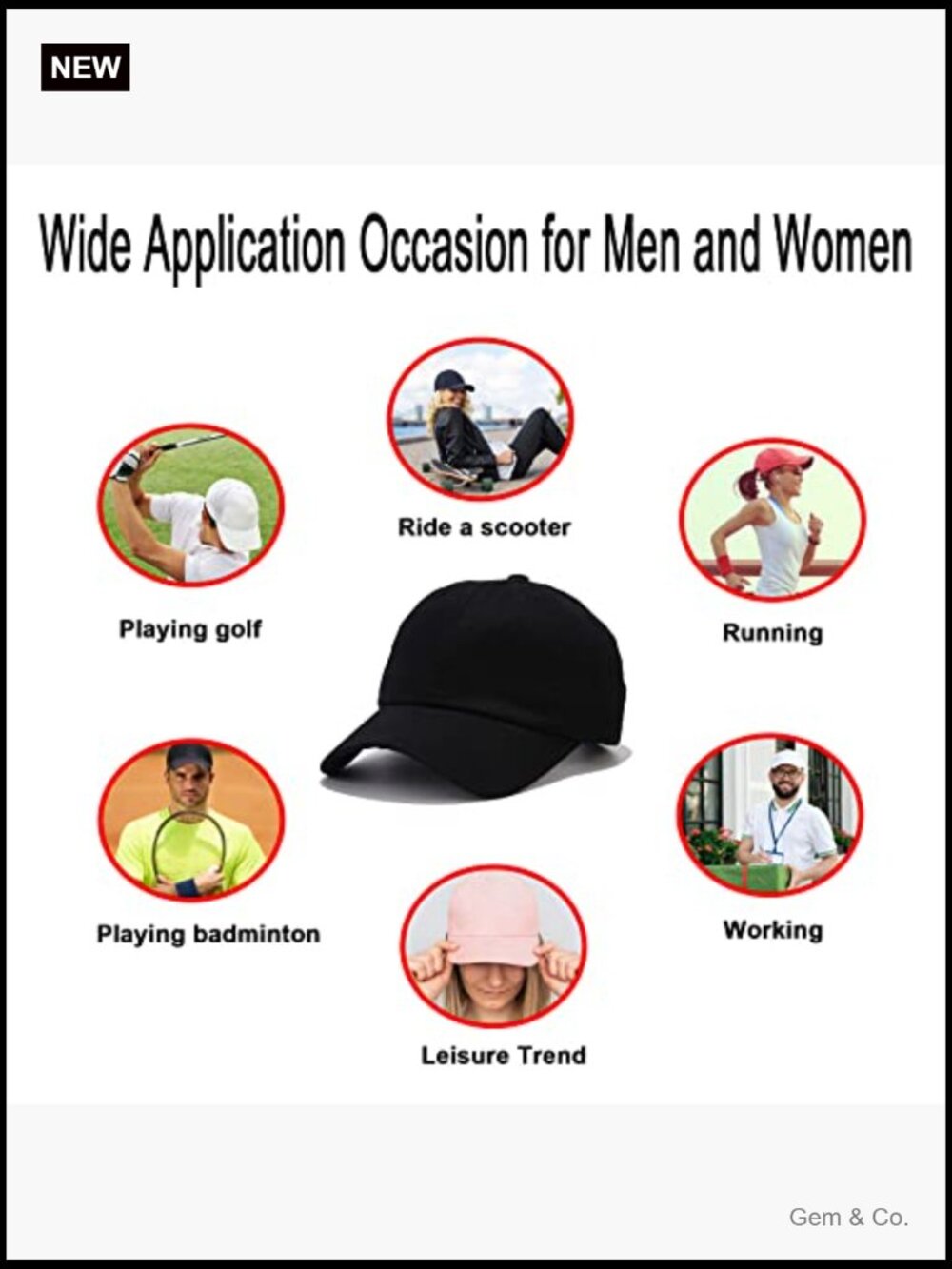 Classic Low Profile Baseball Cap Dad Hat Unconstructed Cotton Adjustable - Picture 6 of 6